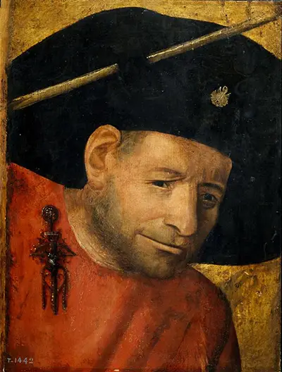 Head of a Halberdier Hieronymus Bosch